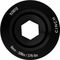 Race Face Tornillo de bielas lado izquierdo para bielas Cinch - gloss black
