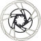 Jagwire Pro LR2-E Disc 6-Loch Bremsscheibe mit Magnet - silver-black/203 mm