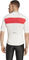 adidas Cycling Maillot Heritage Tempo 3-Stripes - chalk white-pure ruby | S
