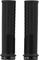 Peaty's Monarch Grips Knurl Lock-On Handlebar Grips - black/thin