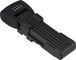 ABUS Bordo Combo 6000C Folding Lock w/ SH SF Saddle Bracket & Rain Cap - black/90 cm
