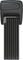 ABUS Bordo One 6000AF antivol pliable avec empreinte digitale et support SH - black | 120 cm