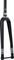 Columbus Futura Gabel Cross - black matt/1 1/8" - 1,5" tapered/28"/12 mm Steckachse/100 mm