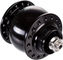 SON Deluxe Disc Center Lock Hub Dynamo - black/32 hole
