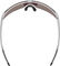 uvex pace stage CV sports glasses - white matte/yummy yellow