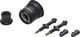 DT Swiss ER 1400 DICUT 25 Disc Center Lock 28" Wheelset - black/142 mm/100 mm/28"/100 mm/100 mm/142 mm/SRAM XDR