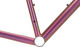 Cinelli Nemo TIG Road Disc II Frame Kit - gold-pink/1 1/8" - 1,5" tapered/M/45 mm
