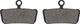 GALFER Disc Pro Brake Pads for SRAM/Avid - semi-metallic - steel/SR-003