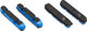 Campagnolo Gomas de freno para P.E.O.Llantas - azul/universal