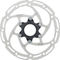Tektro TR-45 Center Lock Brake Rotor for E-bikes - black-silver/180 mm