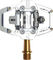 HT Pedales Automáticos Enduro Race T2T - plata | 84 mm | 68 mm