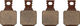 Magura MDR-C Bremsscheiben und Belag Kit 6-Loch 180 mm - 8.R/organisch/180 mm