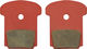 Kool Stop Disc Aero-Kool Brake Pads for Formula - organic - aluminum/Organic