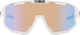 Bliz Fusion Nano Optics Nordic Light lunettes de sport - matte white/coral-orange-blue