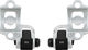 Magura Shiftmix Handlebar Clamp 1+2 for Shimano I-Spec B / I-Spec II - silver/pair
