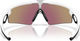 Oakley Sphaera Strike Sportbrille - matte white | prizm sapphire