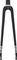 Columbus Futura Caliper SLX Carbon Fork - matte black/1 1/8" - 1 1/4" tapered/100 mm/5 mm Quick Release
