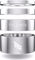 Title MTB Headset Spacer Kit 1 1/8" - chrome