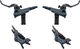 Shimano SLX v+h Set Scheibenbremse BR-M7120 J-Kit - schwarz/Set/links/rechts (seitenspezifisch)