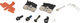 Shimano Étrier de Frein CUES BR-U8020 avec Plaquettes en Métal - noir/Ensemble/sans