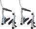 Shimano BR-T4000 v+h Set Felgenbremse V-Brake - silber/Set