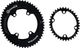 Rotor juego de bielas INpower V3 con potenciómetro Shimano 2x12 y Q-Rings - black/172,5 mm/36-52