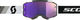 Scott Fury MTB Goggles - premium black-white | purple chrome afc works