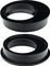RAAW Mountain Bikes Cuvettes de Jeu de Direction pour Yalla! - black/+5 mm, +1° / -5 mm, -1°