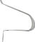 MKS Half Clip Toe Clips - silver
