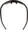 uvex sportstyle 236 Set Sportbrille - black mat/mirror silver