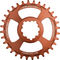 Burgtec 3 mm Offset Thick Thin Kettenblatt für SRAM 3-Bolt - kash bronze/32/32 Z