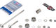 Pitlock Security Set 01 Front Wheel + Seatpost - silver