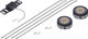 bc basic Urban Deore Center Lock Disc DT Swiss 533D 28" Wheelset - black | 28" Set (Front 15x100 Dynamo + Rear 12x142) Shimano Micro Spline