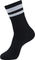 GripGrab Chaussettes Original Stripes Performance Crew - black/41 - 44