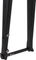 bc original Kol Gravel Carbon Gabel - schwarz/28"/1 1/8" - 1,5" tapered/100 mm/12 mm Steckachse