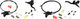 Shimano BR-MT420 + BL-M4100 v+h Set Scheibenbremse J-Kit - schwarz | Set | links/rechts (seitenspezifisch)