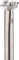 Blackheart Tige de selle en titane - titanium brushed/350 mm/10 mm/31,6 mm