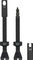Peaty's Holeshot Fast Flow tubeless valves - black | Presta Valve (SV) | 60 mm