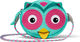 Affenzahn Monedero de pecho para niños - owl/100 
