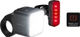 OSRAM Juego de Iluminación LEDsBIKE Compact 100 con Aprobación StVZO - negro