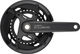 Shimano CUES Crankset FC-U6010-2 Hollowtech II w/ Chain Guard - black/175,0 mm