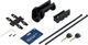 ABUS Granit Plus 470 Bügelschloss mit SH B Halter - black/10,9 x 30 cm