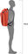 ORTLIEB Vario Lite QL2.1 22 L Backpack-Bicycle Bag Hybrid - rooibos/22 l