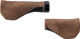 CONTEC Merge City Ergo Kork Lenkergriffe für Drehgriffschalter - braun-schwarz | 140 mm / 96 mm | one size