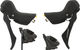 Shimano Set de frenos de disco GRX BR-RX400 + ST-RX600 / BL-RX600 - negro/Set/left/right (side-specific)