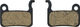 Sixpack Racing Bremsbeläge Disc für Shimano - semi-metallisch - Stahl/SH-001