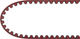 Gates CDX Belt - red/1243 mm