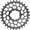 absoluteBLACK Plato Round para SRAM Direct Mount 0 mm Offset - black/30 
