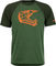 Zimtstern T-shirt Faze - bronze green forest night | M