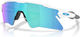 Oakley Lunettes de sport Radar EV Heater - polished white | prizm sapphire